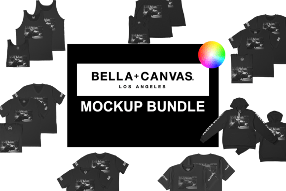 Download Bella Canvas Apparel Mockup Bundle - Apparel mockup Collection